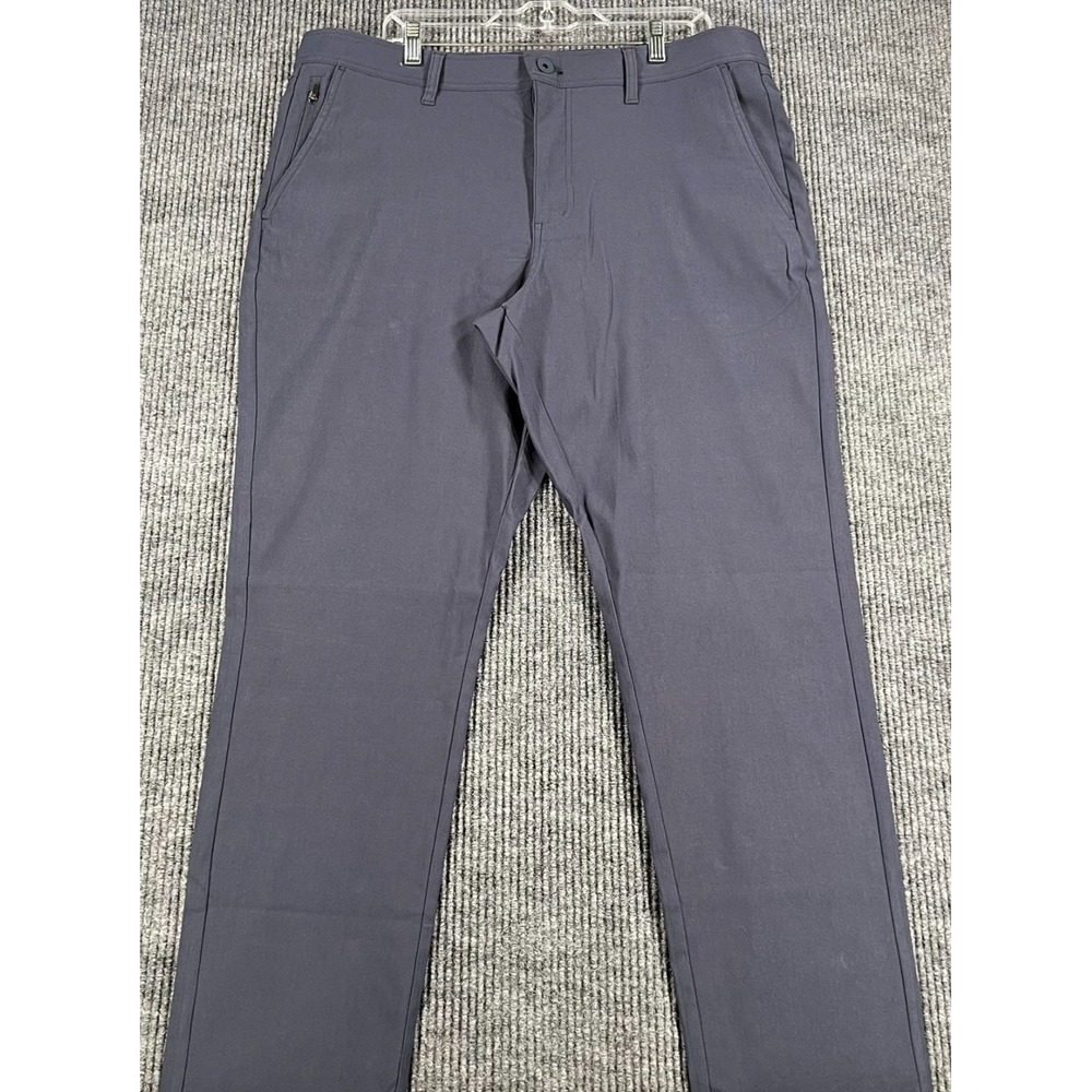 Weatherproof Vintage Hybrid Tech Pants Mens 38x32 Blue Chino Performance New